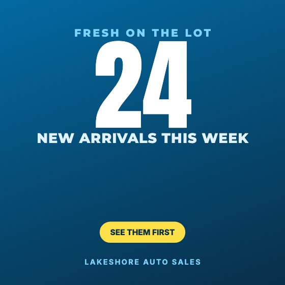 New Arrivals Count car dealership ad template: Motion · number counts up