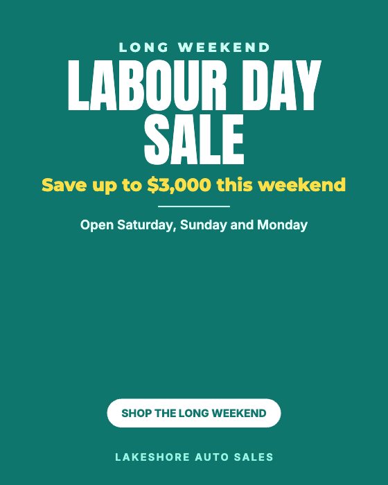 Labour Day Weekend car dealership ad template: Long weekend · September · no photo