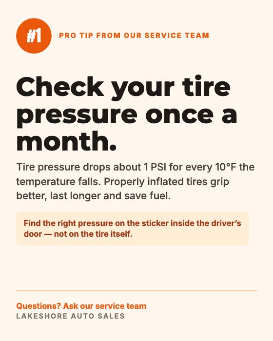 Pro Tip car dealership ad template: Service tip · education